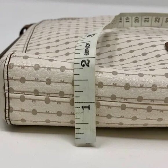 Fossil Devon Crossbody Shoulder Bag Purse Man Made Vegan Leather Sustainable - Picture 4 of 6